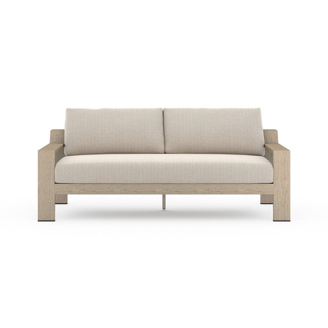 Camden Outdoor Sofa, Washed Brown - Faye Sand