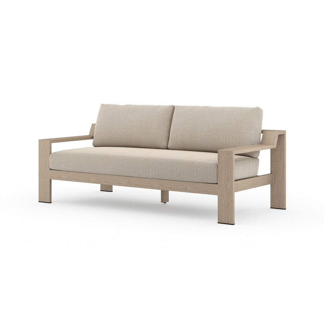 Camden Outdoor Sofa, Washed Brown - Faye Sand