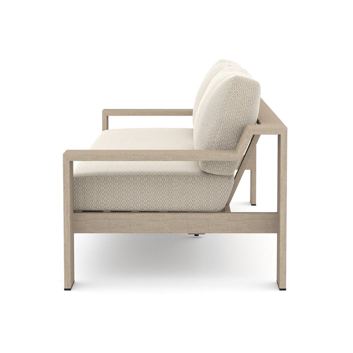 Camden Outdoor Sofa, Washed Brown - Faye Sand