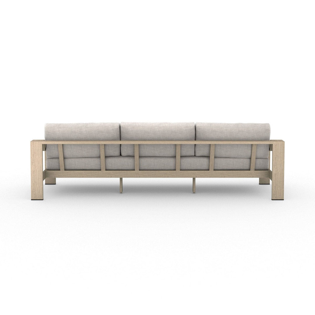 Camden Outdoor Sofa, Washed Brown - Venao Grey