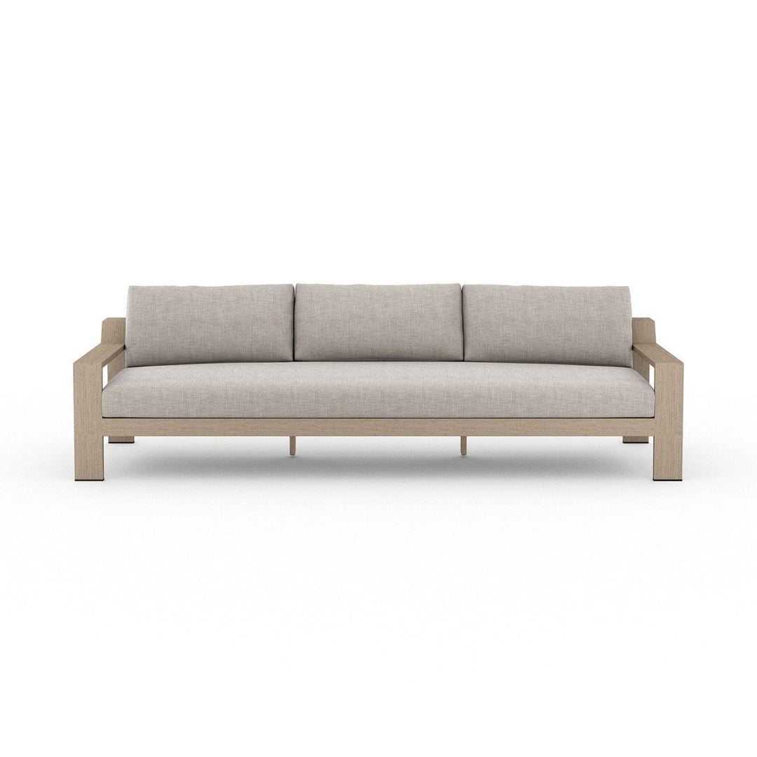 Camden Outdoor Sofa, Washed Brown - Venao Grey