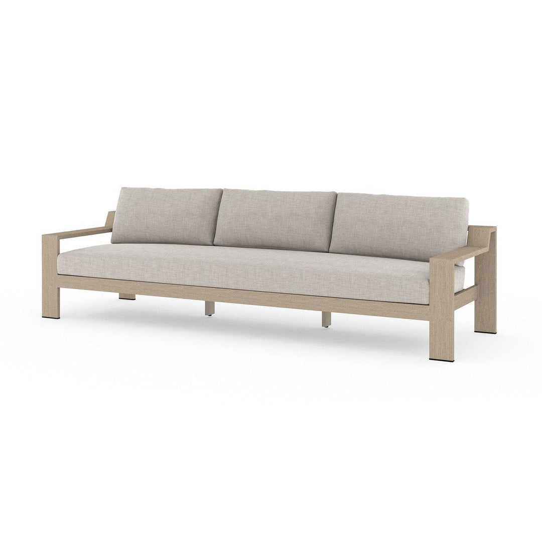 Camden Outdoor Sofa, Washed Brown - Venao Grey