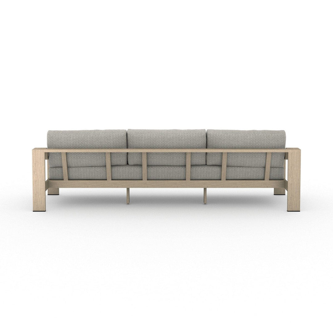 Brighton Outdoor Sofa, Washed Brown - Faye Ash