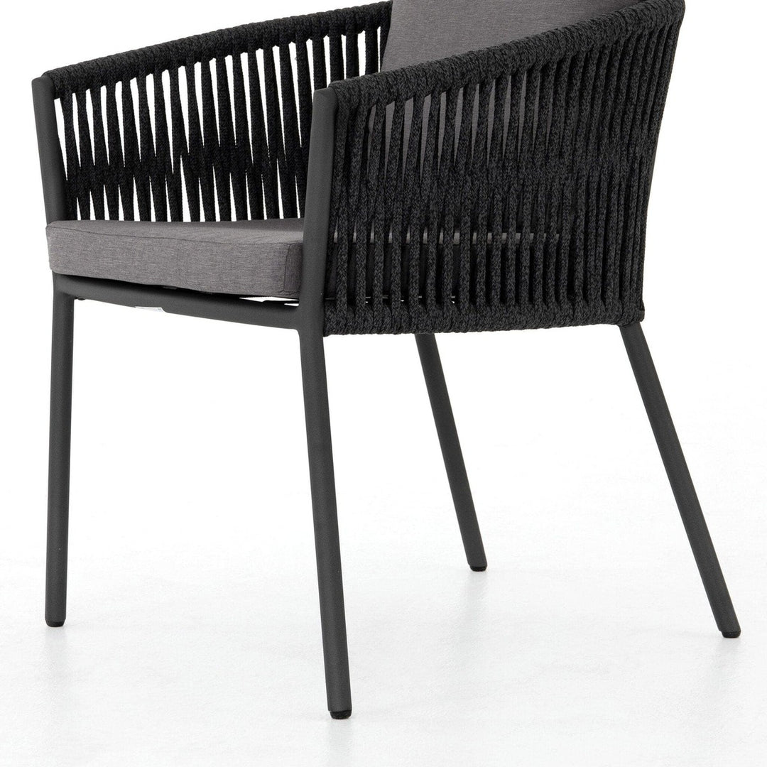 Lisbon Outdoor Dining Chair - Venao Charcoal