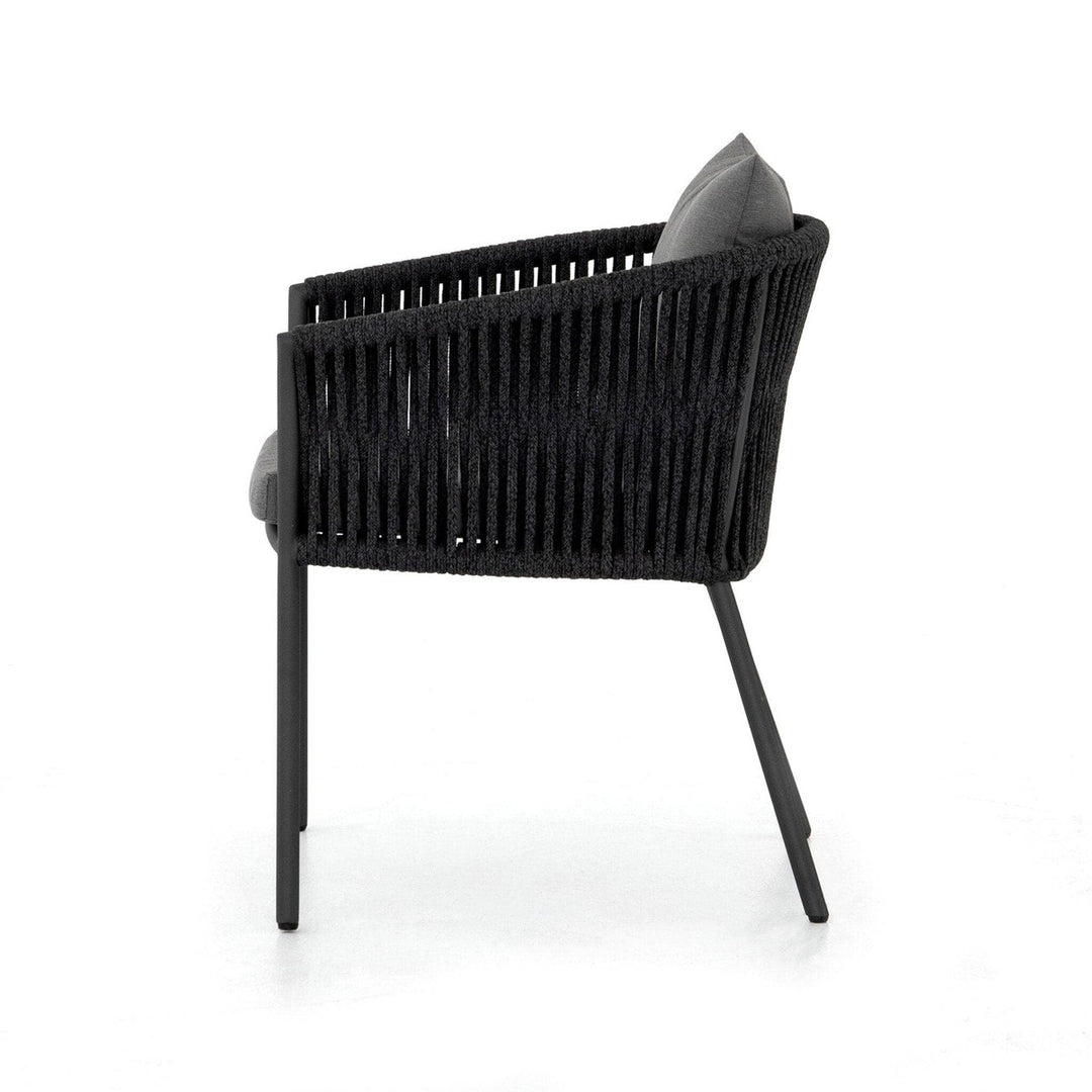 Lisbon Outdoor Dining Chair - Venao Charcoal