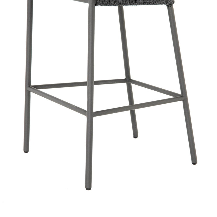 Lisbon Outdoor Bar & Counter Stool - Venao Charcoal