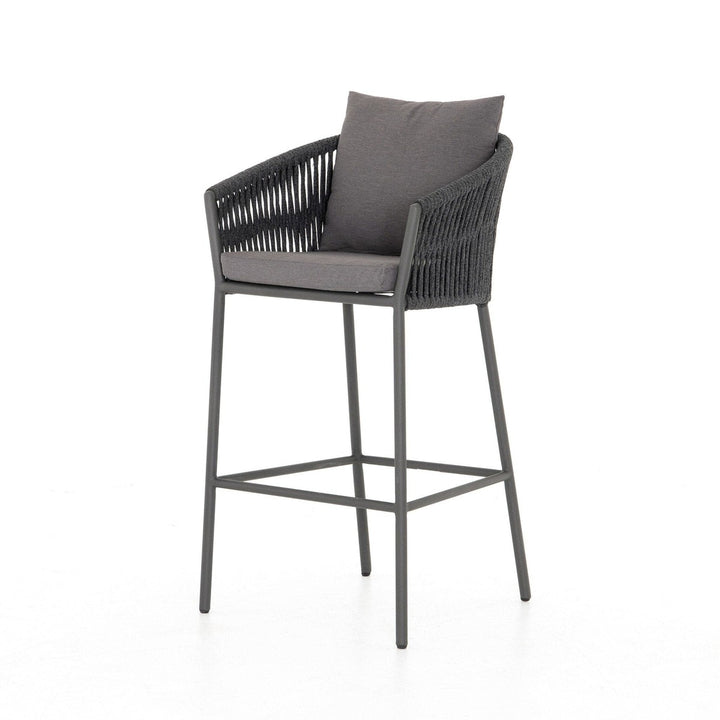 Lisbon Outdoor Bar & Counter Stool - Venao Charcoal