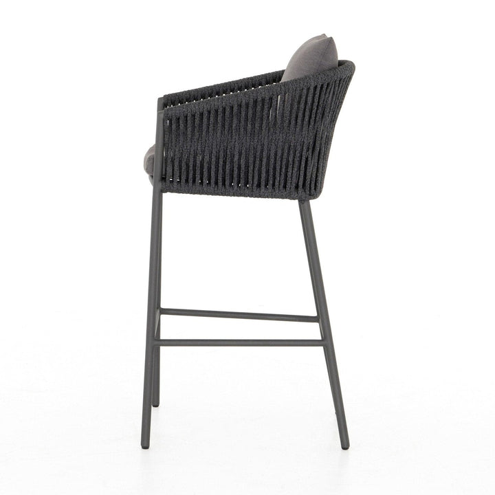 Lisbon Outdoor Bar & Counter Stool - Venao Charcoal