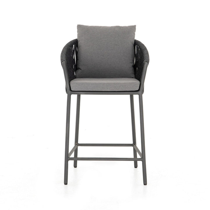 Lisbon Outdoor Bar & Counter Stool - Venao Charcoal