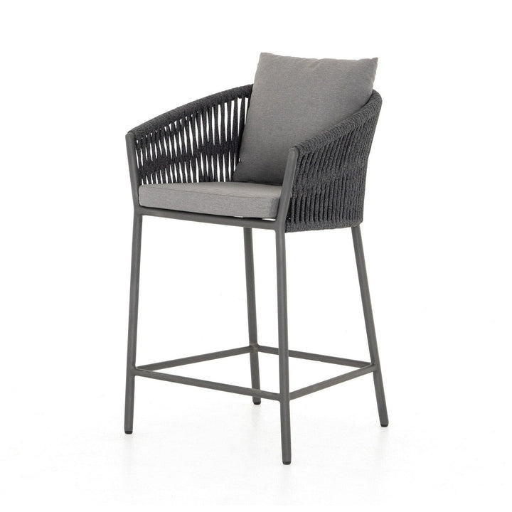 Lisbon Outdoor Bar & Counter Stool - Venao Charcoal