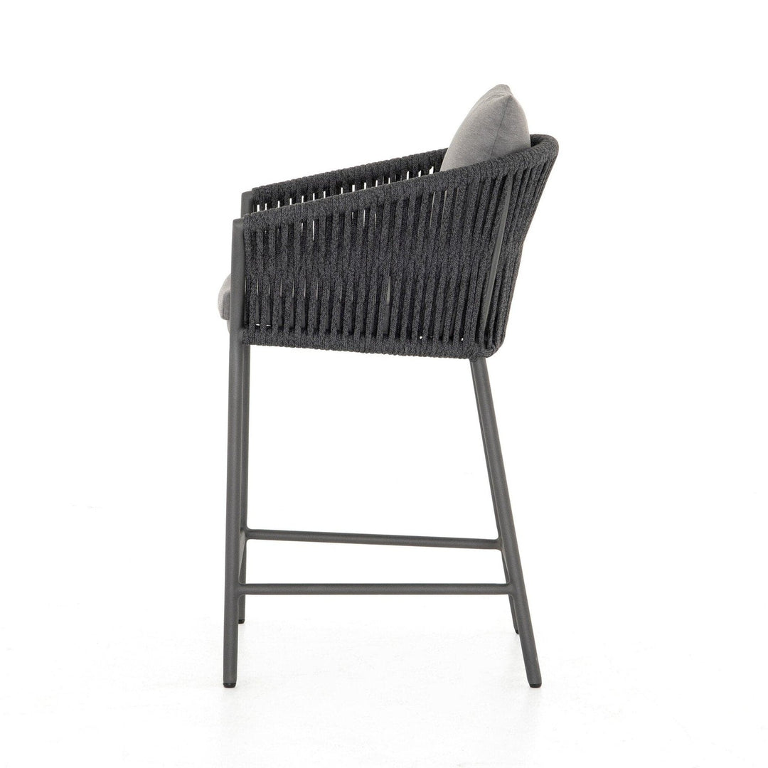 Lisbon Outdoor Bar & Counter Stool - Venao Charcoal