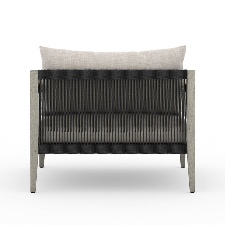 Everly Outdoor Chair, Weathered Grey - Venao Grey