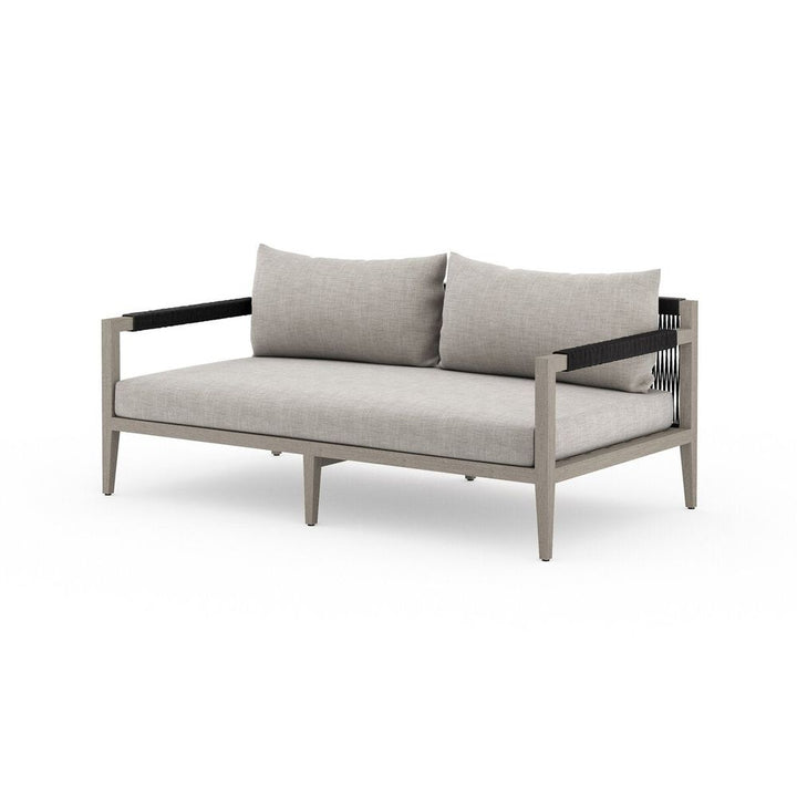 Outdoor Sofas & Sectionals Sheffield Outdoor Sofa, Weathered Grey - 63" - Stone Grey