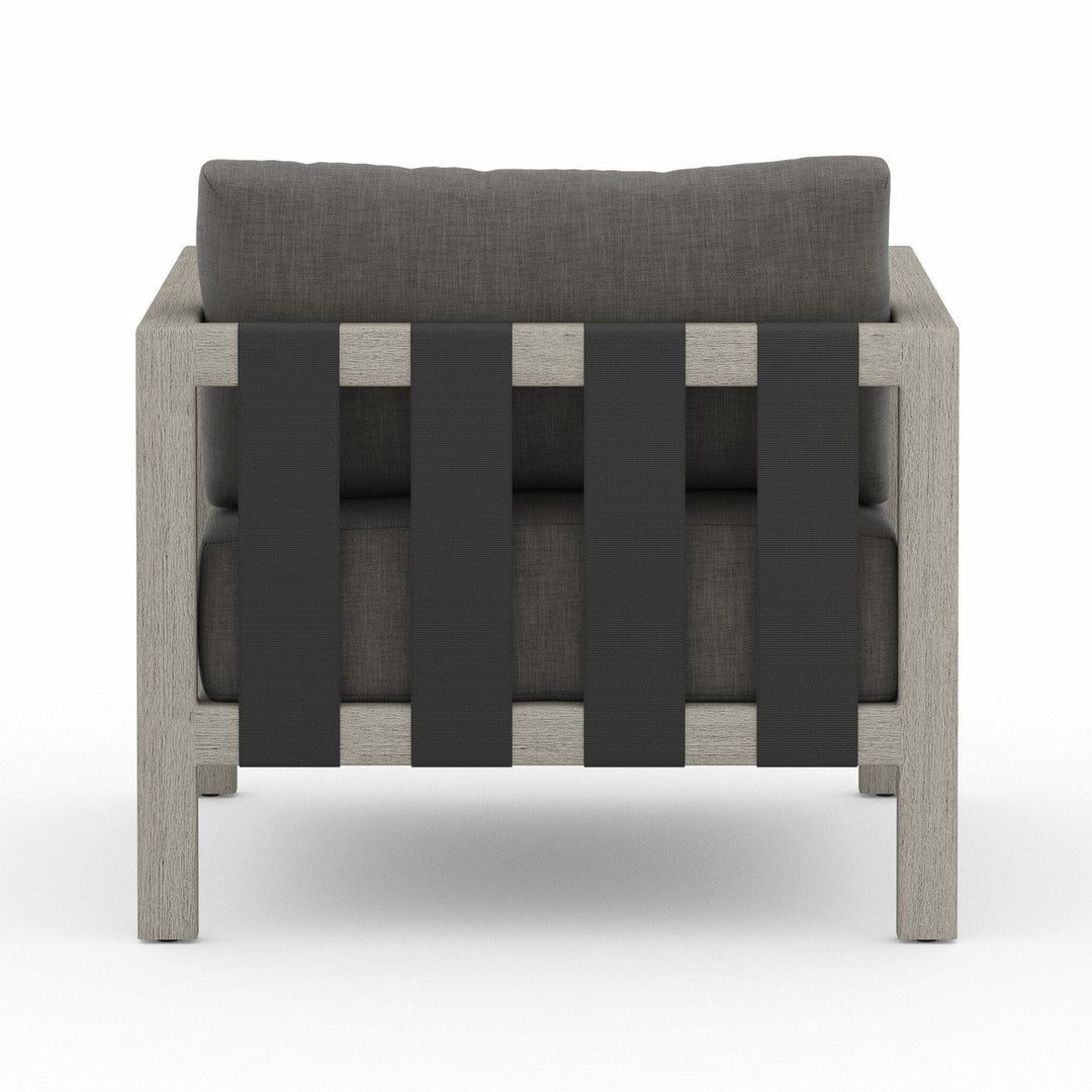 Monterey Outdoor Chair, Weathered Grey - Venao Charcoal