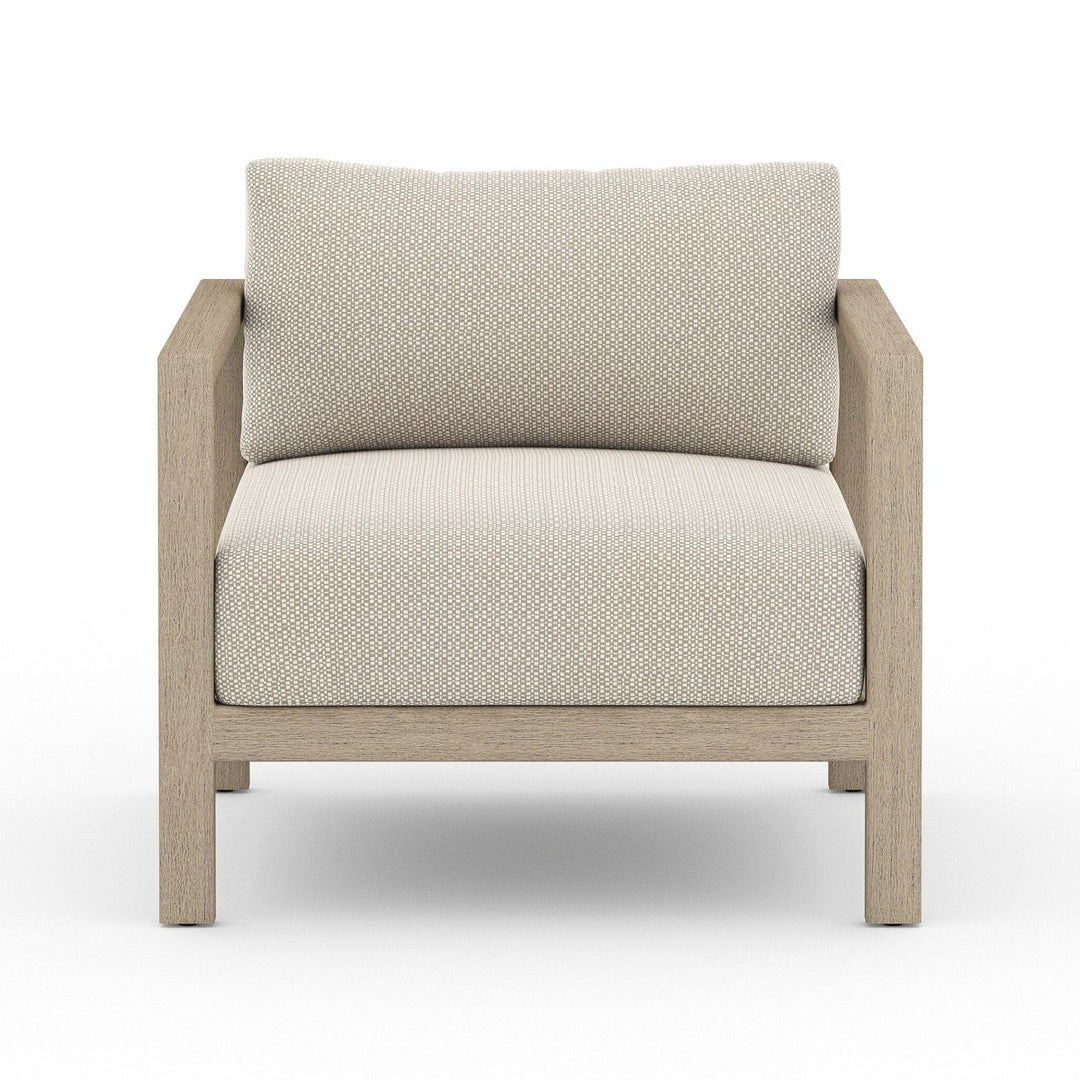 Monterey Outdoor Chair, Washed Brown - Faye Sand