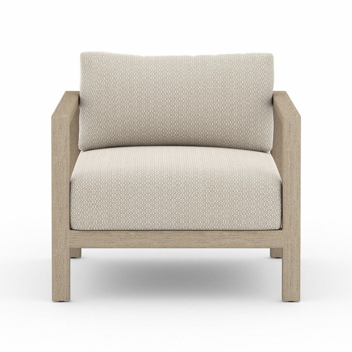 Monterey Outdoor Chair, Washed Brown - Faye Sand