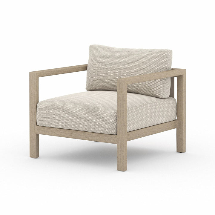 Monterey Outdoor Chair, Washed Brown - Faye Sand