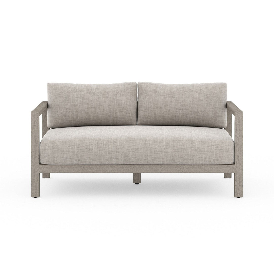 Monterey Outdoor Sofa, Weathered Grey - Venao Grey