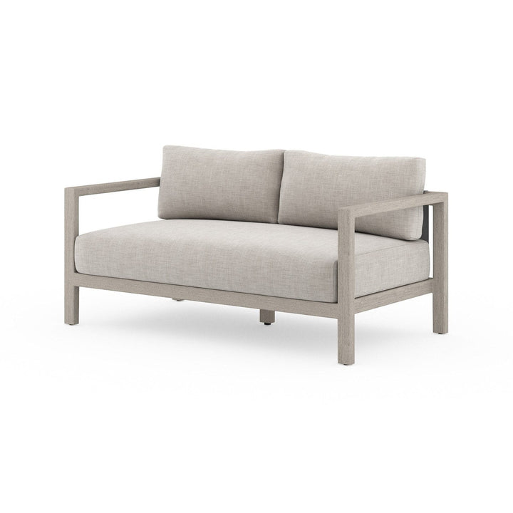 Monterey Outdoor Sofa, Weathered Grey - Venao Grey