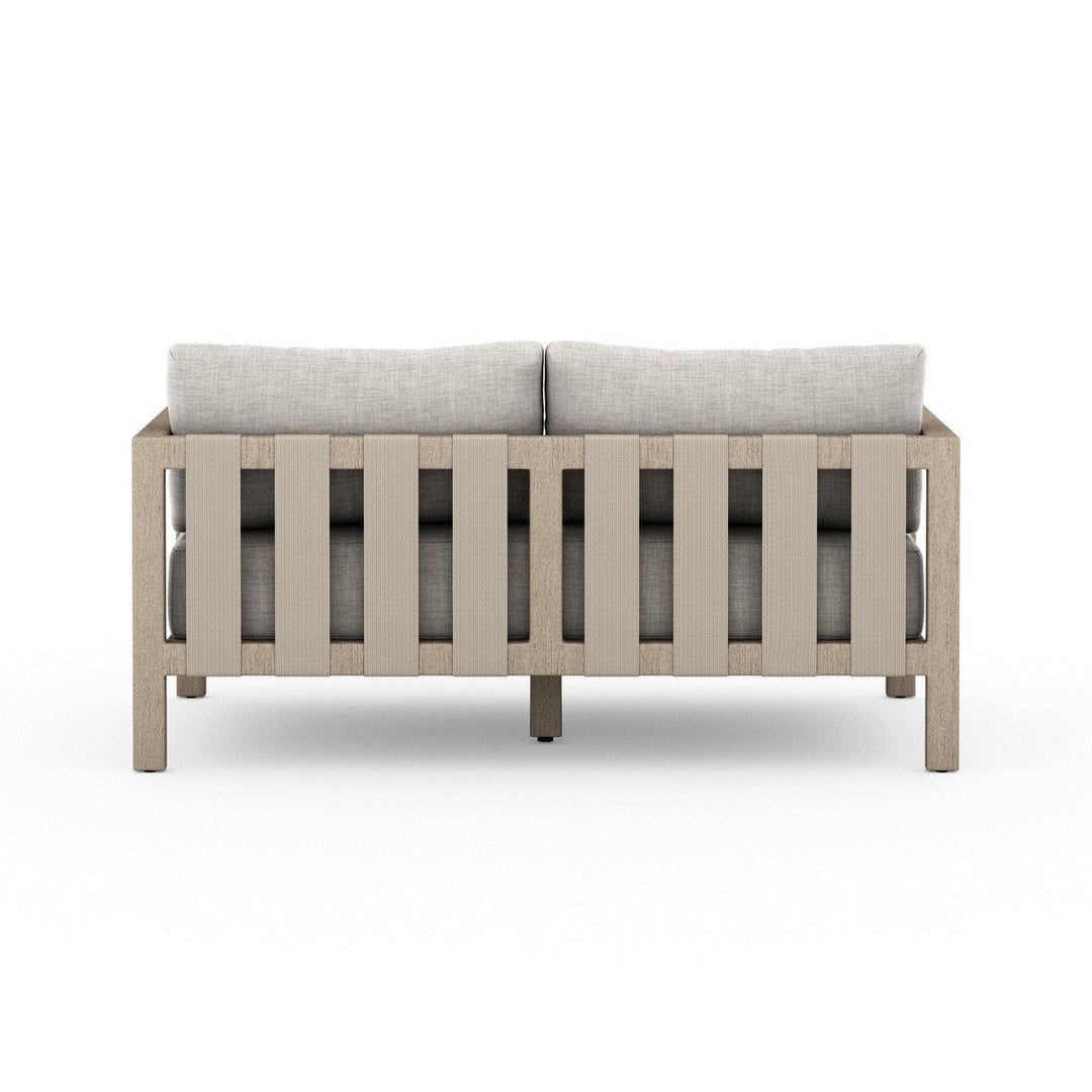 Monterey Outdoor Sofa, Washed Brown - Venao Grey