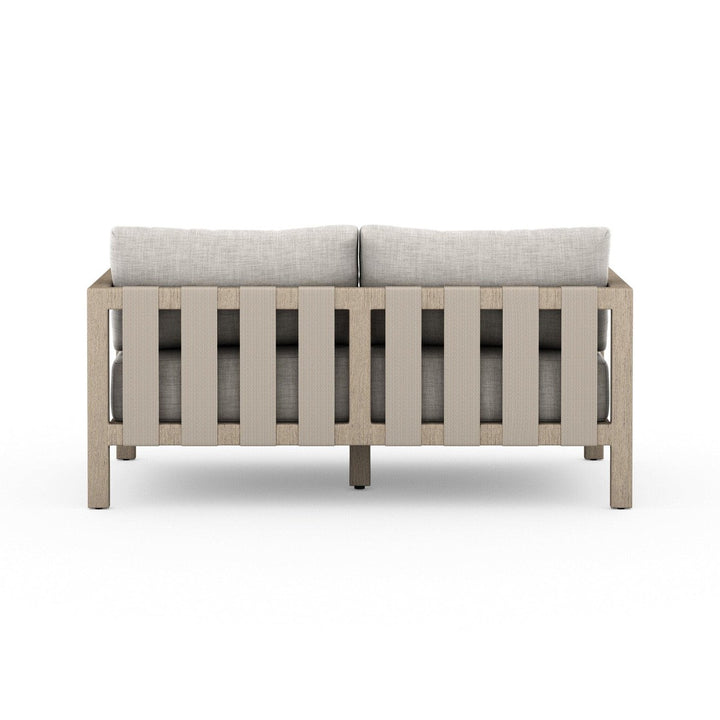 Monterey Outdoor Sofa, Washed Brown - Venao Grey