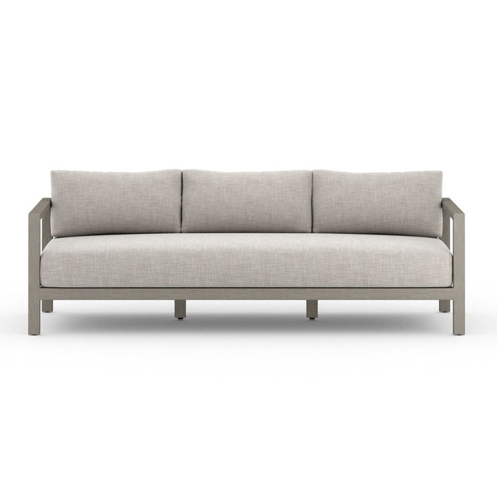 Monterey Outdoor Sofa, Weathered Grey - Venao Grey