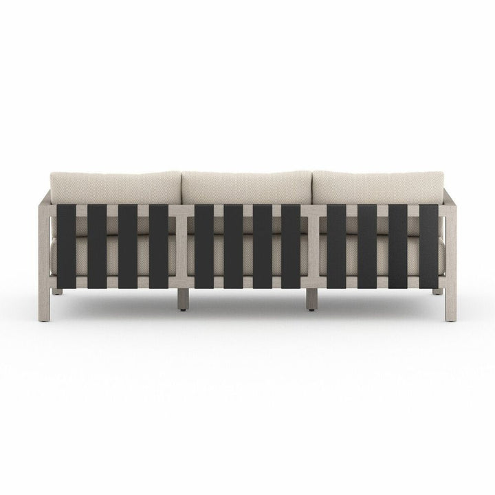 Outdoor Sofas & Sectionals Monterey Outdoor Sofa, Weathered Grey - 88" - Faye Sand