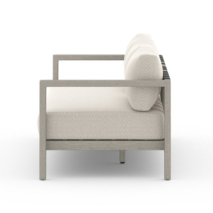 Outdoor Sofas & Sectionals Monterey Outdoor Sofa, Weathered Grey - 88" - Faye Sand
