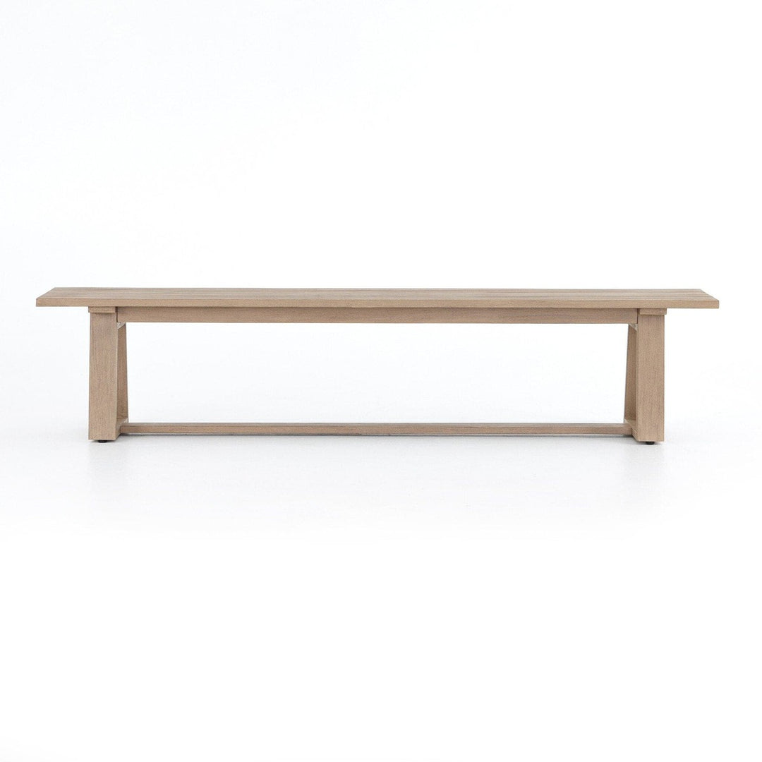 Camden Outdoor Dining Bench - Washed Brown-FSC