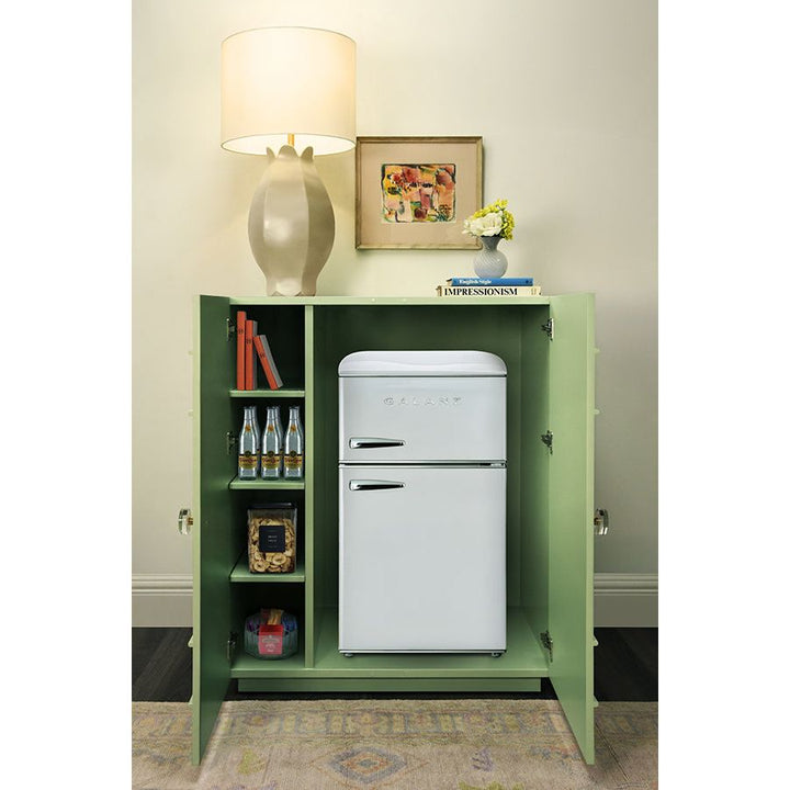 Cabinets & Curios Judd Two Door Celadon Green Lacquer Cabinet