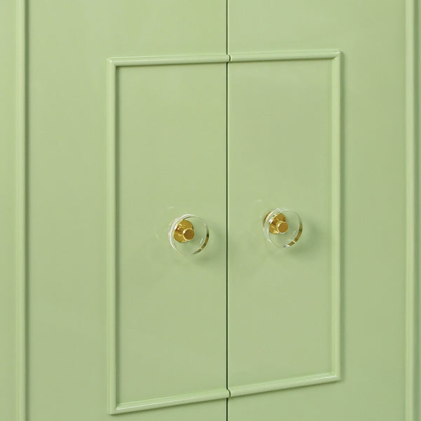 Judd Two Door Celadon Green Lacquer Cabinet