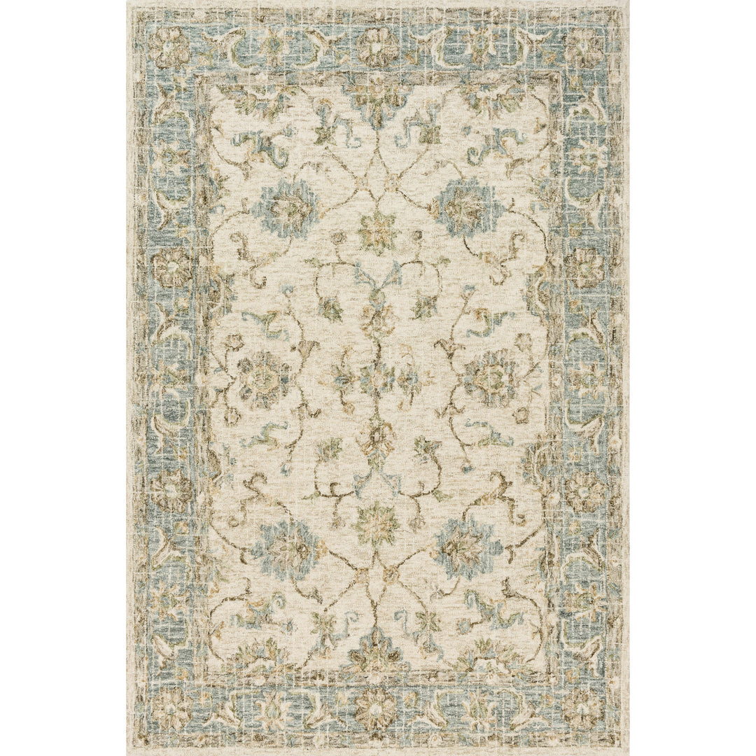 Loloi Julian Ivory / Spa 2'-6" x 7'-6" Runner Rug