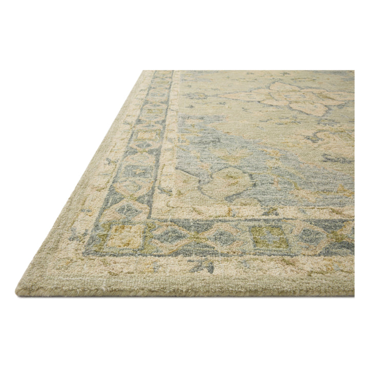 Loloi Julian Seafoam Green / Spa 18" x 18" Sample Rug