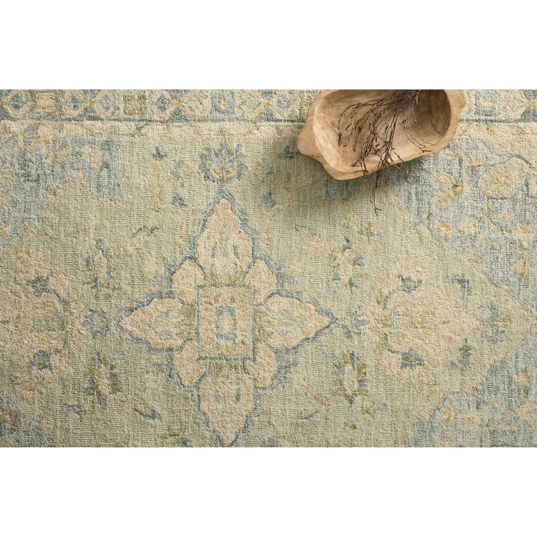 Loloi Julian Seafoam Green / Spa 7'-9" x 9'-9" Area Rug