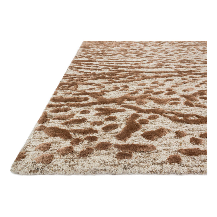 Loloi Juneau Oatmeal / Terracotta 5'-0" x 7'-6" Area Rug