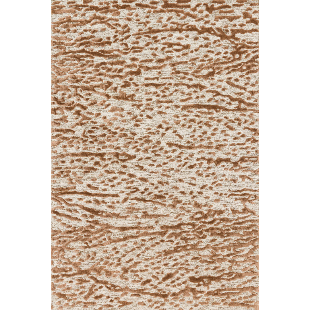 Loloi Juneau Oatmeal / Terracotta 5'-0" x 7'-6" Area Rug