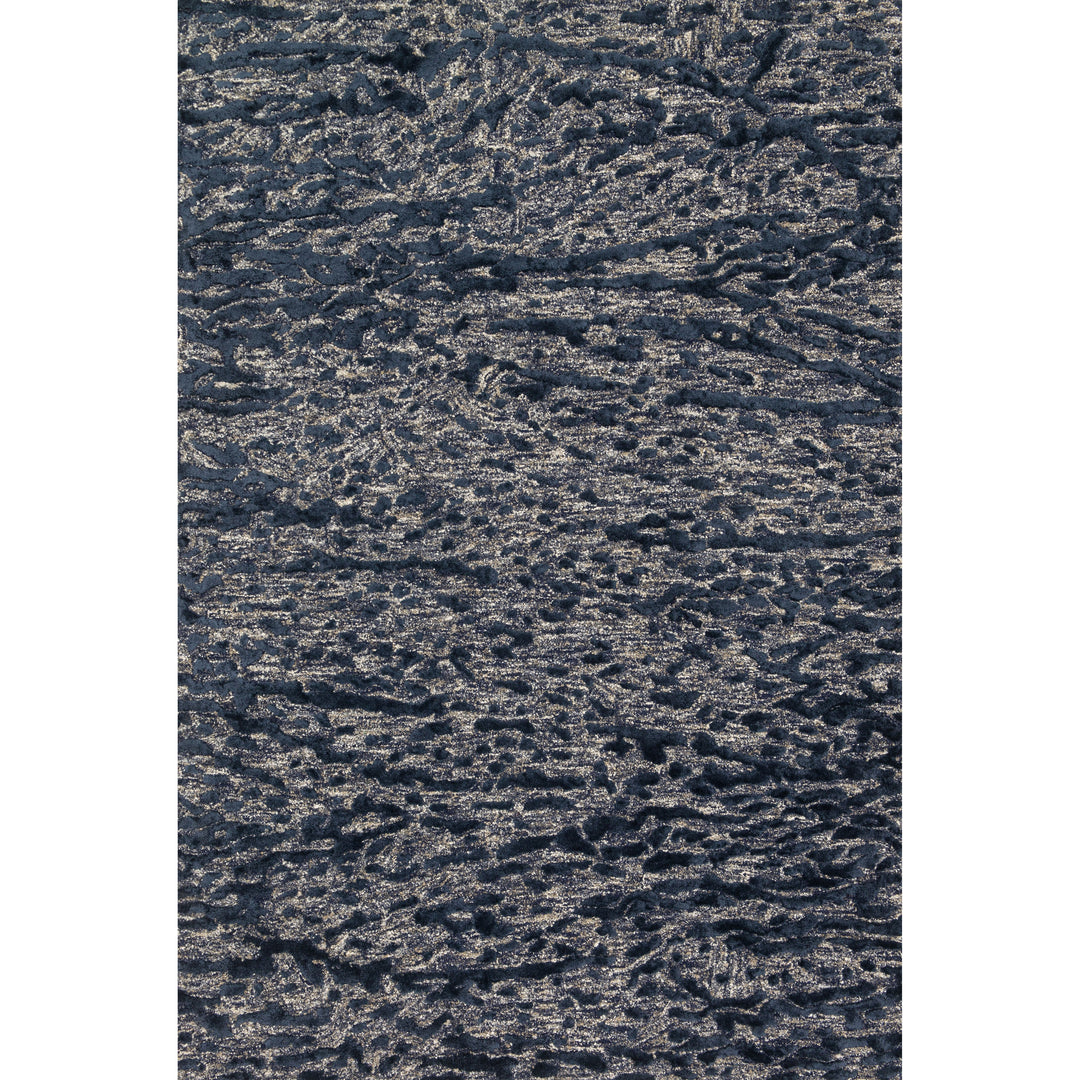 Loloi Juneau Steel / Blue 18" x 18" Sample Rug