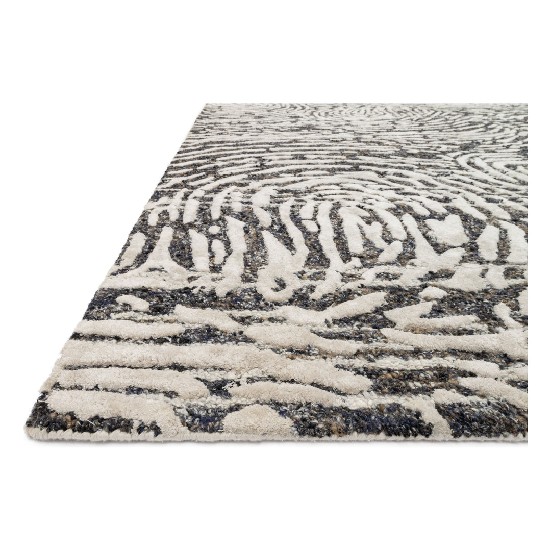 Loloi Juneau Charcoal / Silver 7'-9" x 9'-9" Area Rug