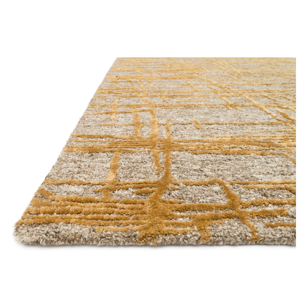 Loloi Juneau Natural / Gold 3'-6" x 5'-6" Accent Rug