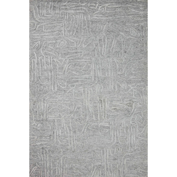 Loloi Juneau Grey 3'-6" x 5'-6" Accent Rug