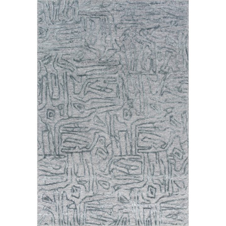 Loloi Juneau Lt. Blue / Lt. Blue 18" x 18" Sample Rug