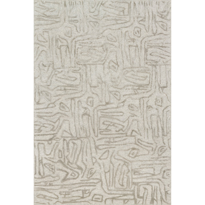 Loloi Juneau Silver 18" x 18" Sample Rug