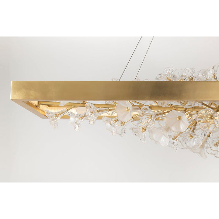 Jasmine Linear - Gold Leaf 18in