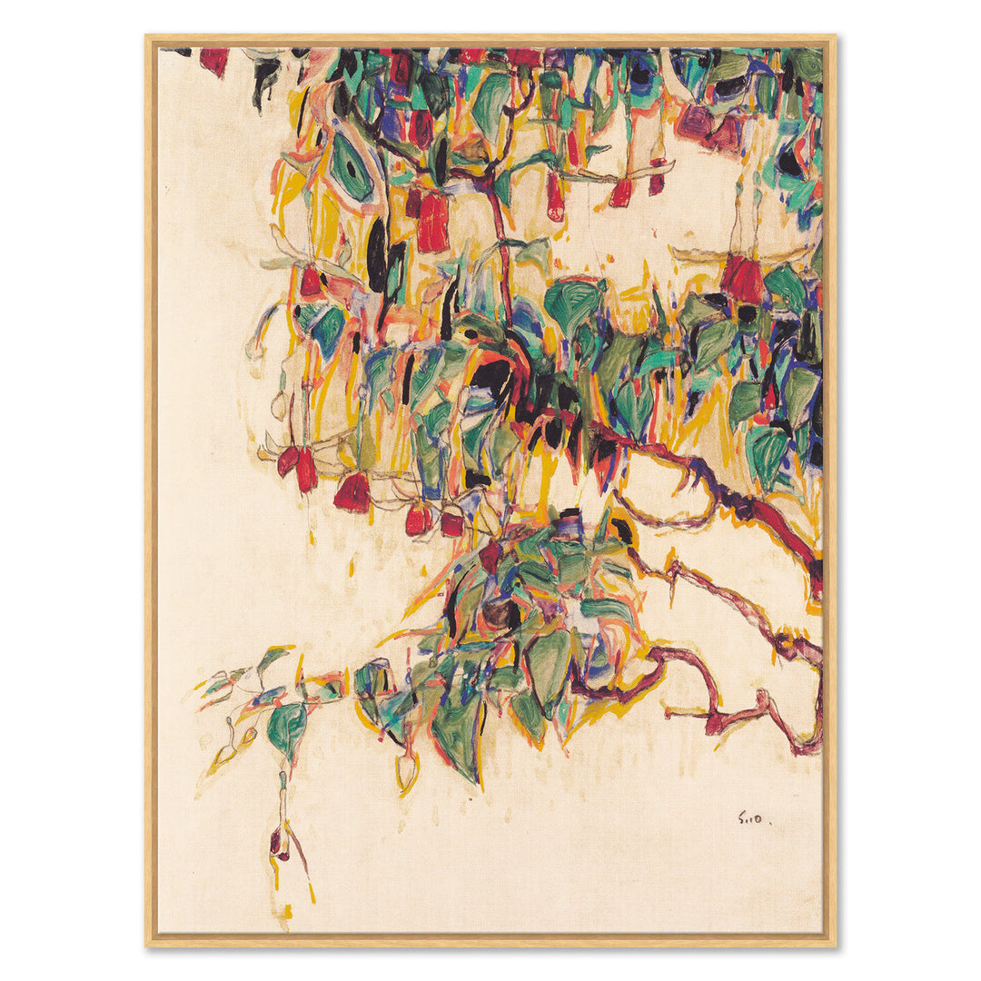 Sonnenbaum, Egon Shiele by Soicher Marin