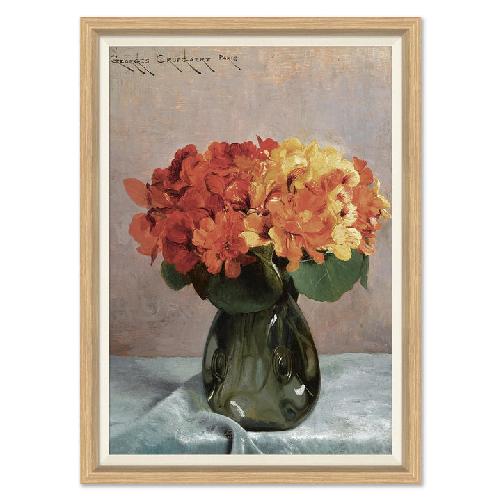 A Flower Still Life by Georges Croegaert by Soicher Marin