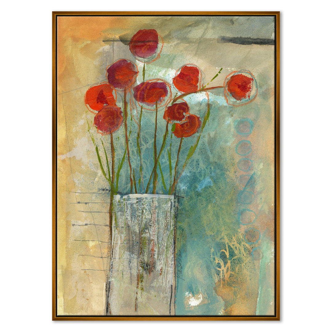 Poppies in Vase by Soicher Marin