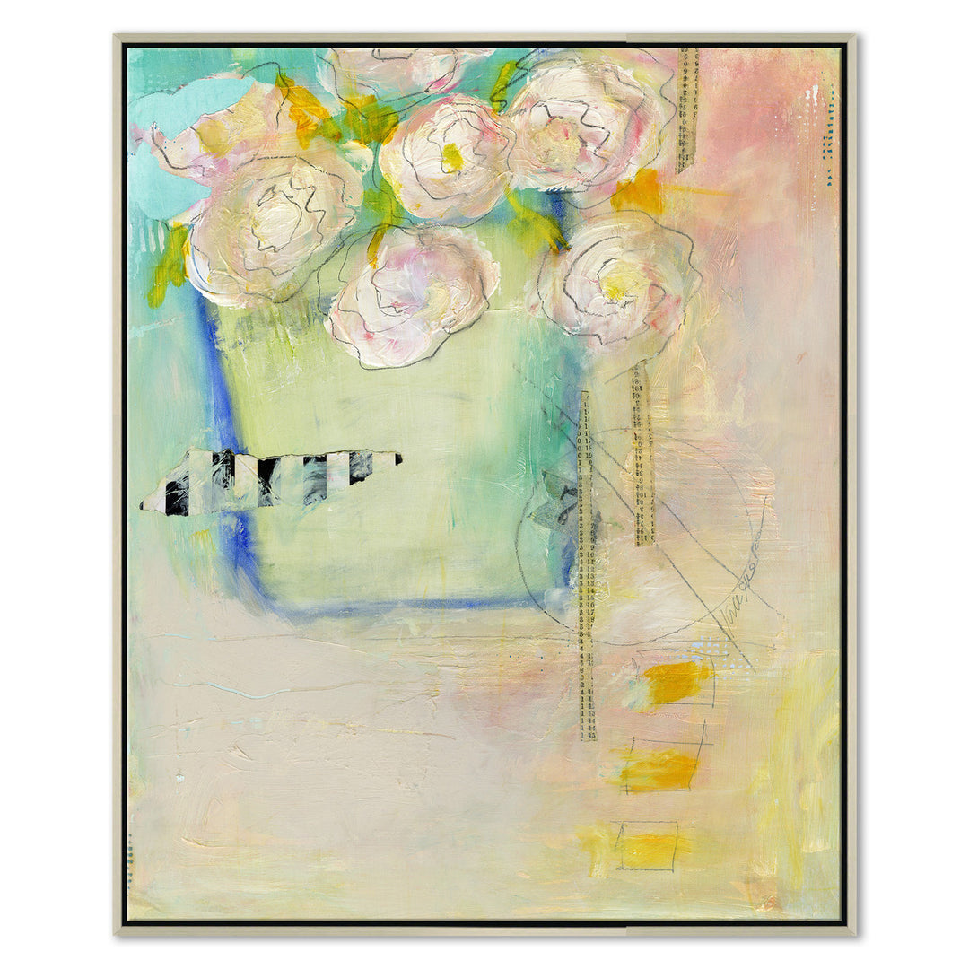White Mums by Soicher Marin