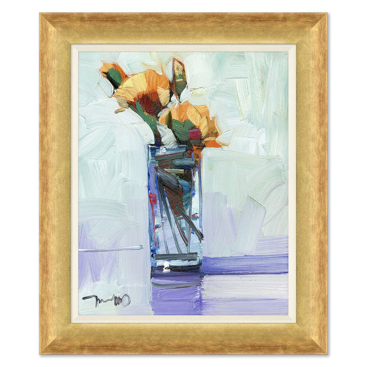 The Glass Vase on Canvas by Soicher Marin