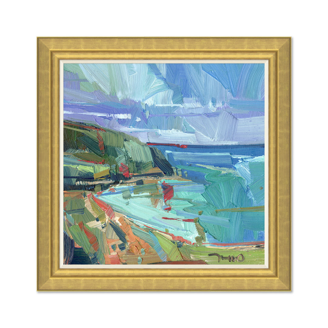 Breezy Seascape on Canvas by Soicher Marin