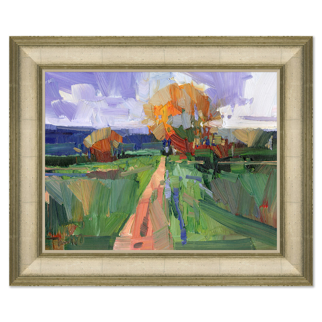 The Road on Canvas by Soicher Marin